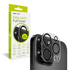 Mobile Origin Easy Lens Full Cover - Beskyttelse til iPhone 14 Pro / 14 Pro Max - Gennemsigtig