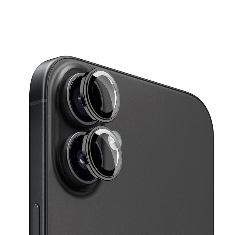 iPhone 16 / 16 Plus Mobile Origin Kameralinsebeskyttelse - Sort