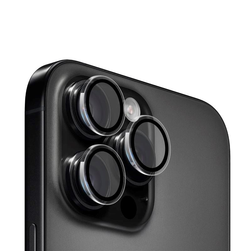 iPhone 16 Pro / 16 Pro Max Mobile Origin Kameralinsebeskyttelse - Gennemsigtig