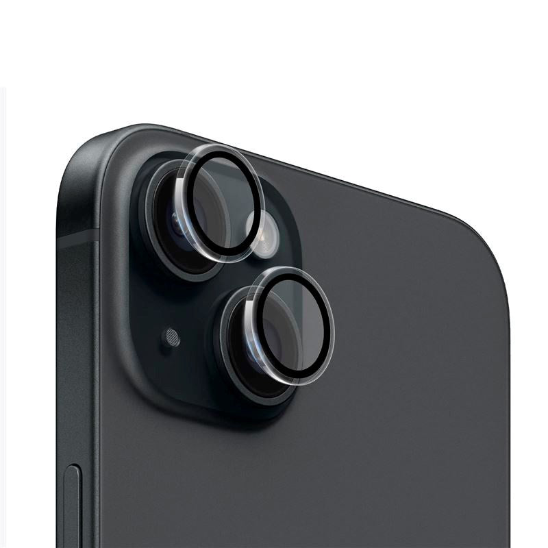 iPhone 15 / 15 Plus Mobile Origin Kameralinsebeskyttelse - Gennemsigtig