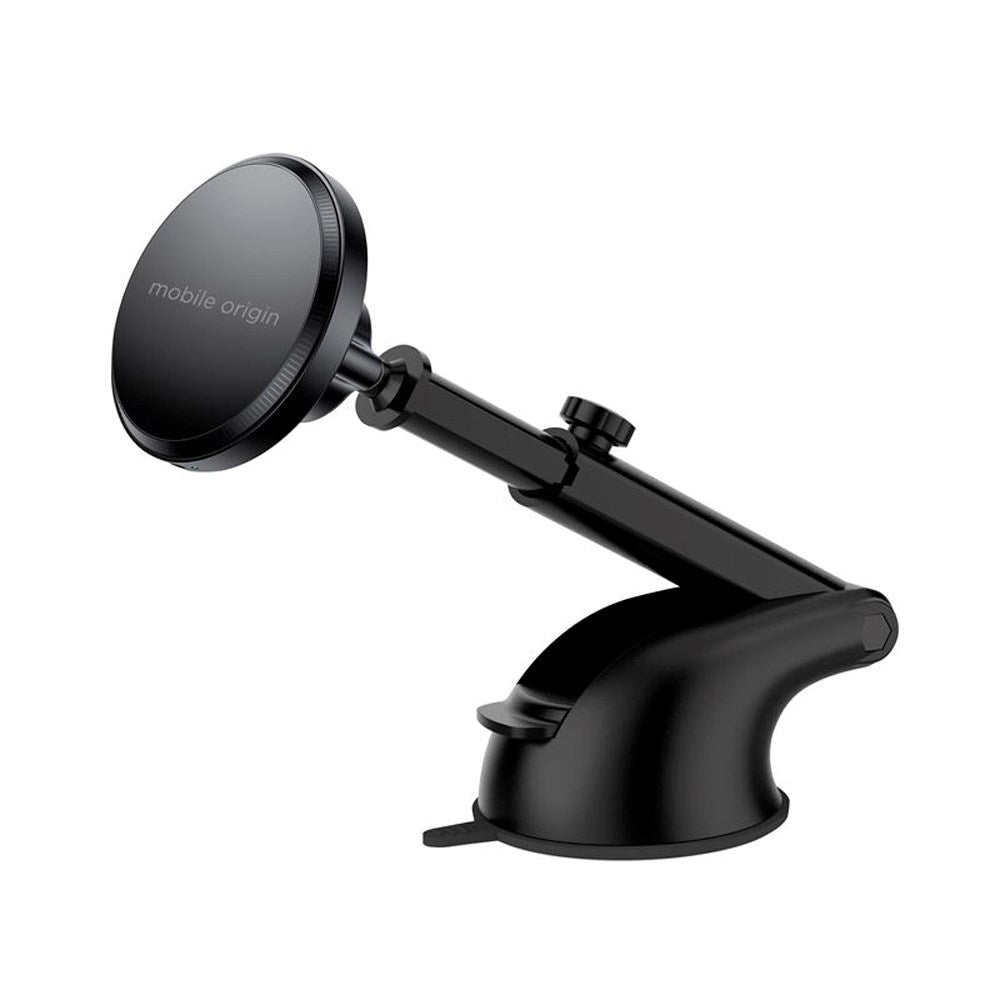 Mobile Origin MO4 Trådløs Mobiloplader til Bil - 15W - MagSafe Kompatibel - Sort