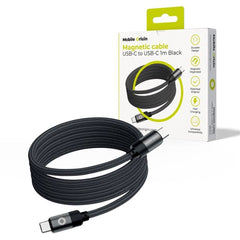 Mobile Origin Magnetisk USB-C til USB-C Kabel - 1m - Sort