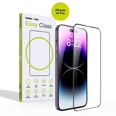 iPhone 14 Pro Mobile Origin EasyGlass Skærmbeskyttelsesglas - Gennemsigtig