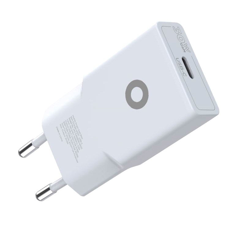 Mobile Origin MO17 30W Slim Vægoplader m. 1x USB-C - Hvid