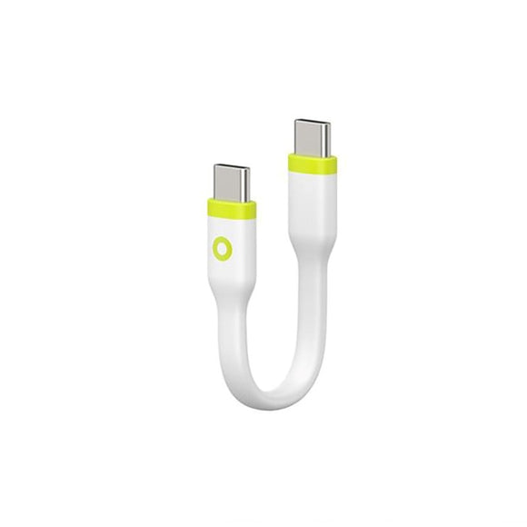 Mobile Origin 60W USB-C til USB-C Kabel 10 cm - Hvid