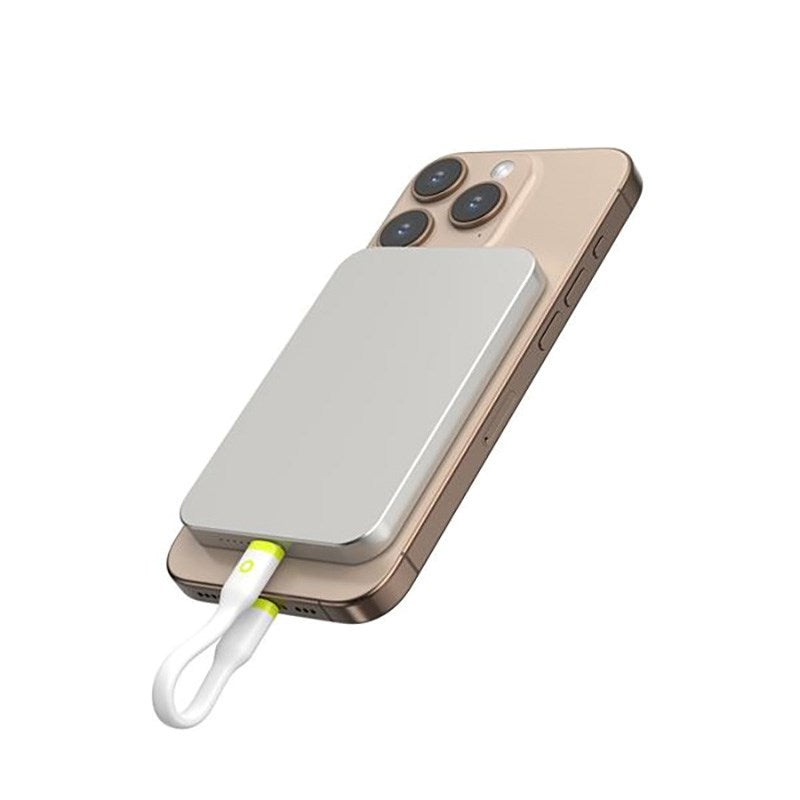 Mobile Origin 60W USB-C til USB-C Kabel 10 cm - Hvid