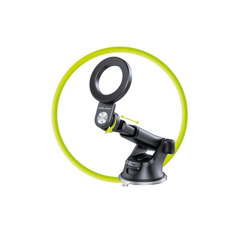 Mobile Origin 2-i-1 Mobilholder til Bil - Instrumentbræt & Ventilationsrist - Sort