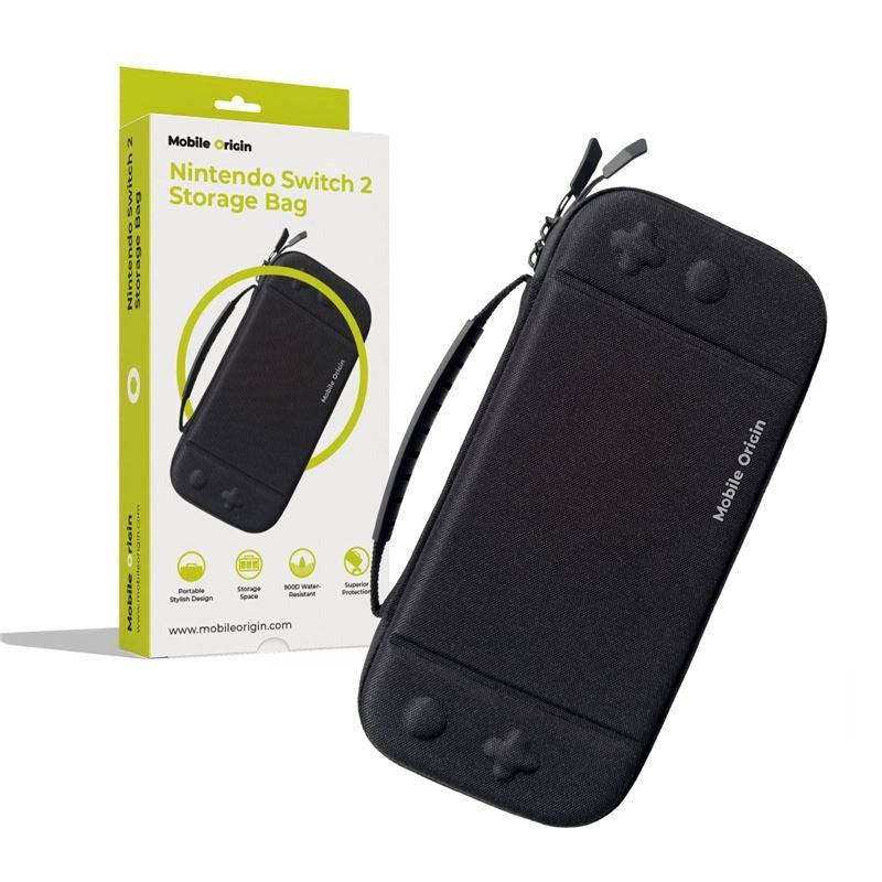 Mobile Origin Nintendo Switch 2 Rejsetaske m. Organisering - Sort
