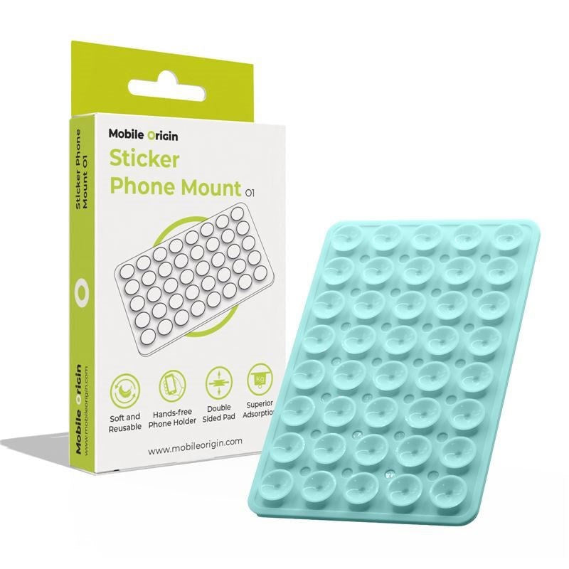 Mobile Origin Silikone Sugekop Mobilholder - Blå