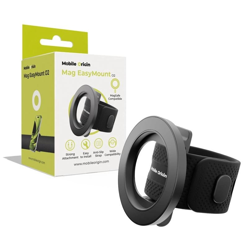 Mobile Origin MagEasy Mount til Diverse Brug - MagSafe Kompatibel - Sort