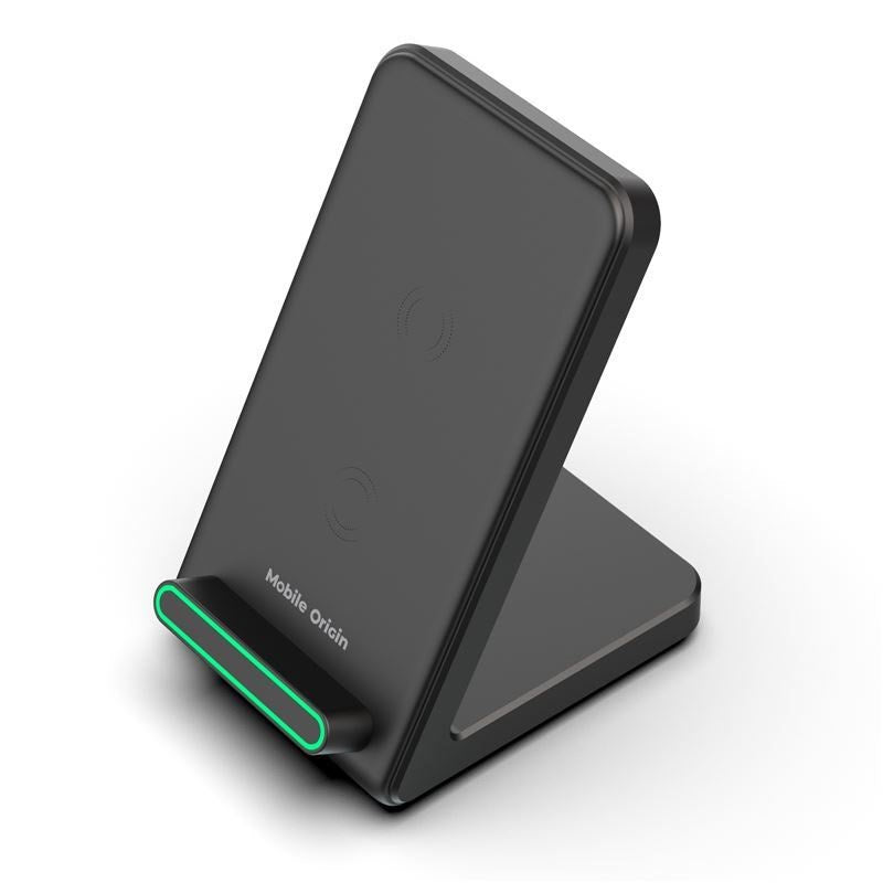 Mobile Origin PW10 15W Trådløs Oplader - Qi Kompatibel - Sort