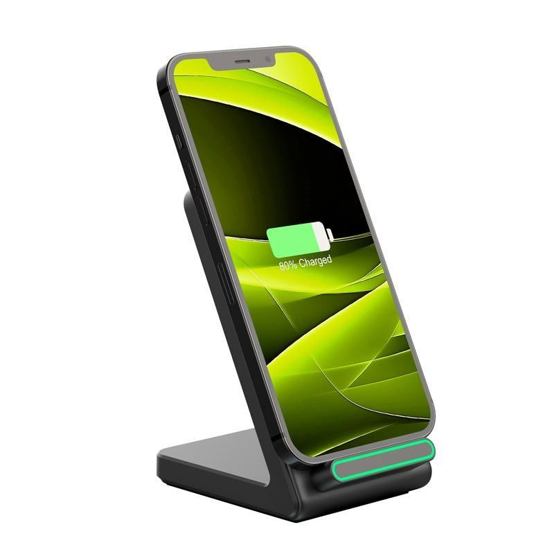Mobile Origin PW10 15W Trådløs Oplader - Qi Kompatibel - Sort