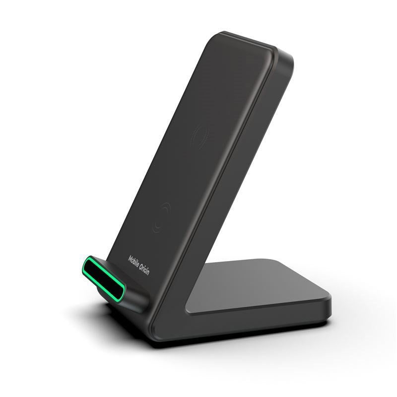 Mobile Origin PW10 15W Trådløs Oplader - Qi Kompatibel - Sort