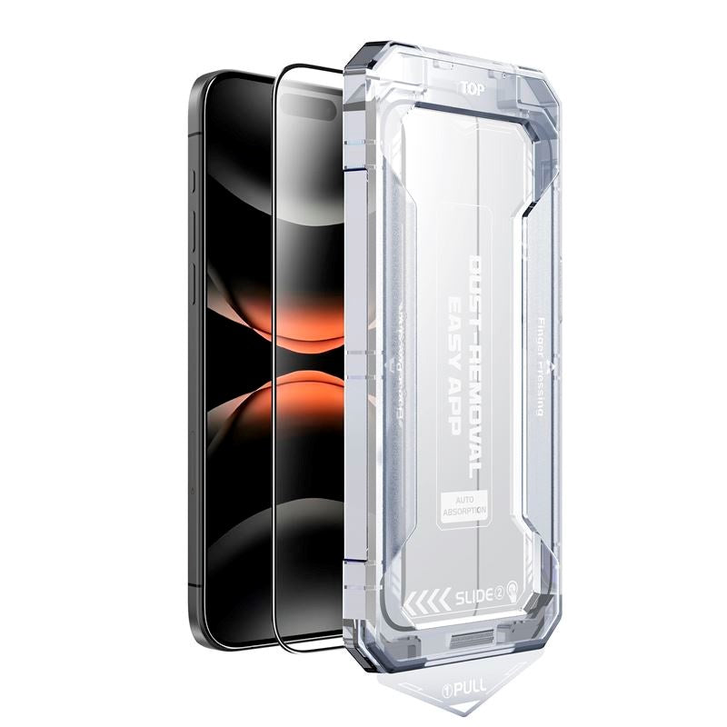 iPhone Air Mobile Origin Screen Guard Skærmbeskyttelsesglas m. Easy Applicator - Gennemsigtig