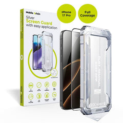 iPhone 17 Pro Mobile Origin Screen Guard Skærmbeskyttelsesglas m. Easy Applicator - Gennemsigtig