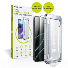 iPhone 17 Pro Max Mobile Origin Screen Guard Skærmbeskyttelsesglas m. Easy Applicator - Gennemsigtig