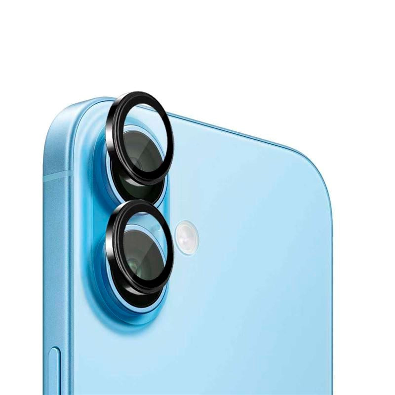 iPhone 17 Mobile Origin Kameralinsebeskyttelse m. Monteringsværktøj - Sort