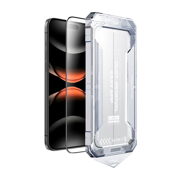 iPhone 17 Mobile Origin Screen Guard Skærmbeskyttelsesglas m. Easy Applicator - Gennemsigtig