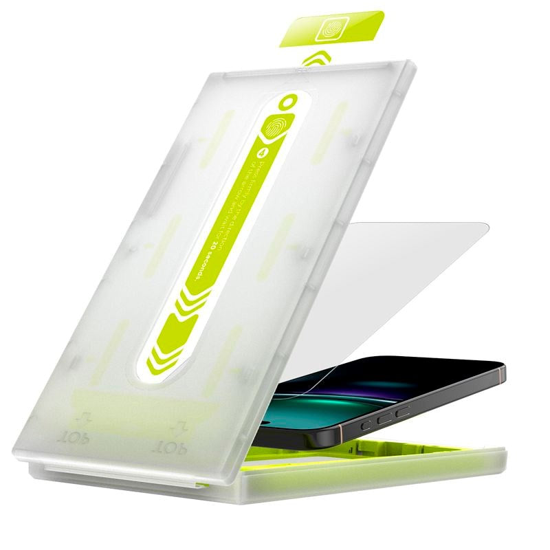 iPhone Air Mobile Origin Beskyttelsesglas inkl. Monteringskasse - Case Friendly - 2 stk. - Gennemsigtig