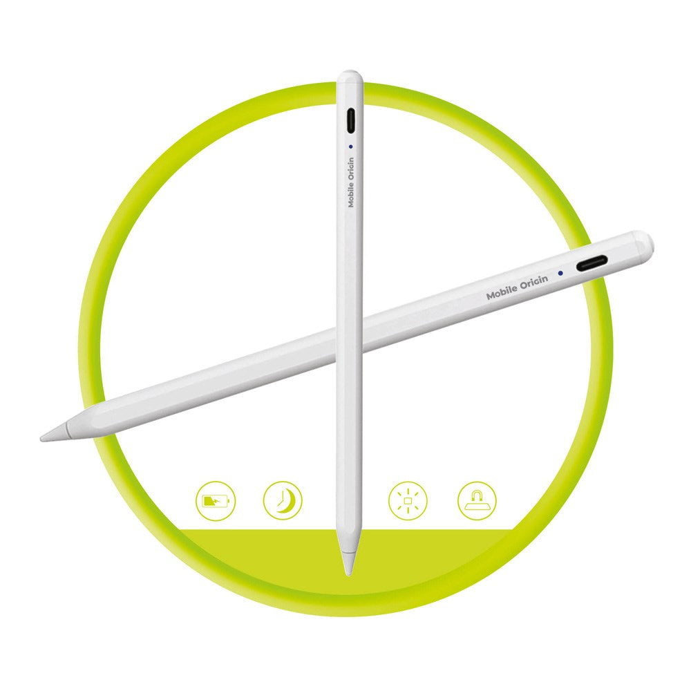 Mobile Origin Universal USB-C Stylus Pen - Hvid | MOBILCOVERS.DK