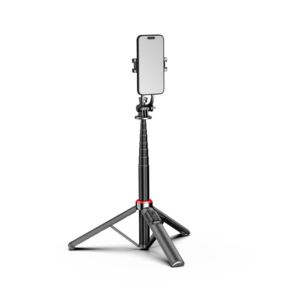 Mobile Origin 2-i-1 Magnetisk Tripod Selfie Stang - MagSafe Kompatibel - Sort