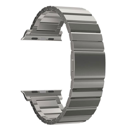Apple Watch (42/44/SE/45/46/49mm) Mobile Origin Titanium Rem - Sølv