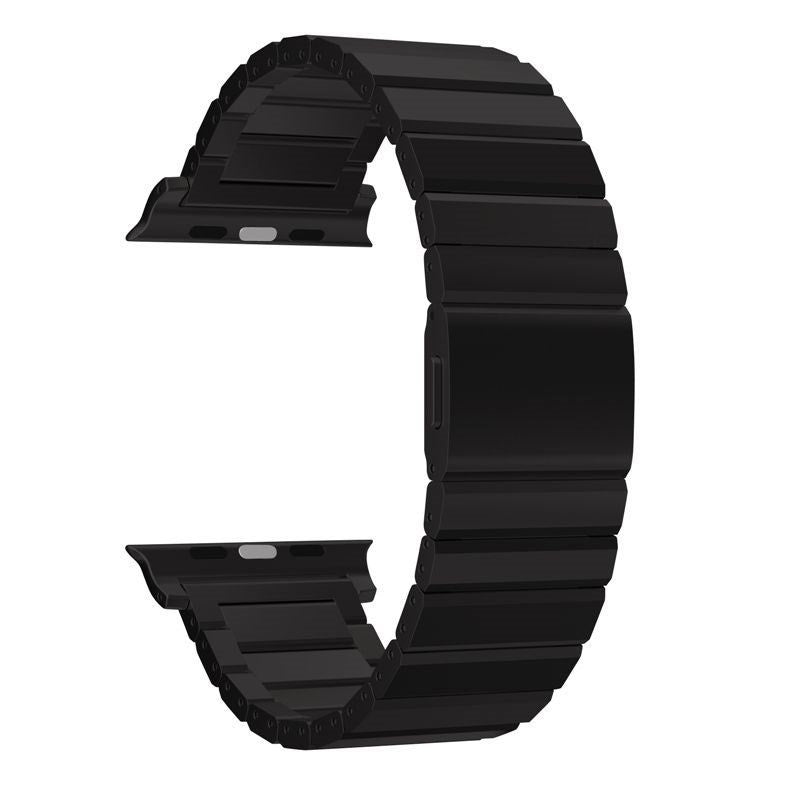 Apple Watch (42/44/SE/45/46/49mm) Mobile Origin Titanium Rem - Sort