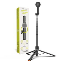 Mobile Origin Magnetisk Tripod Selfie Stick - MagSafe Kompatibel - Sort