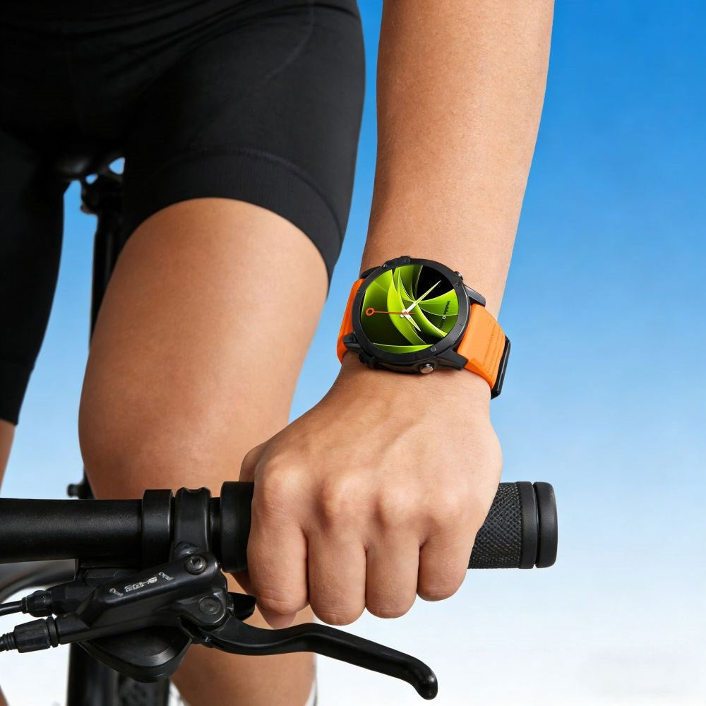 Mobile Origin Universal Garmin Rem (22mm QuickFit) - Silikone - Orange