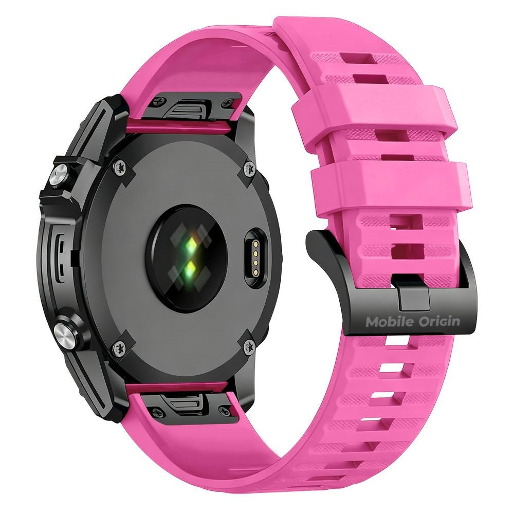 Mobile Origin Universal Garmin Rem (22mm QuickFit) - Silikone - Lyserød