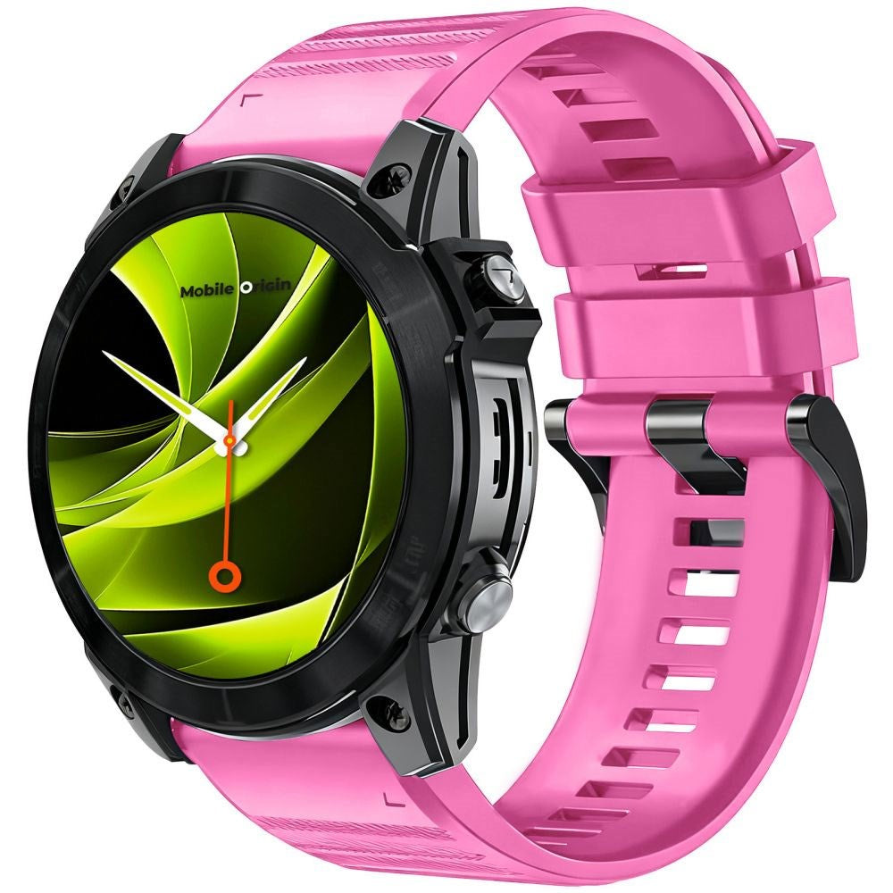 Mobile Origin Universal Garmin Rem (22mm QuickFit) - Silikone - Lyserød