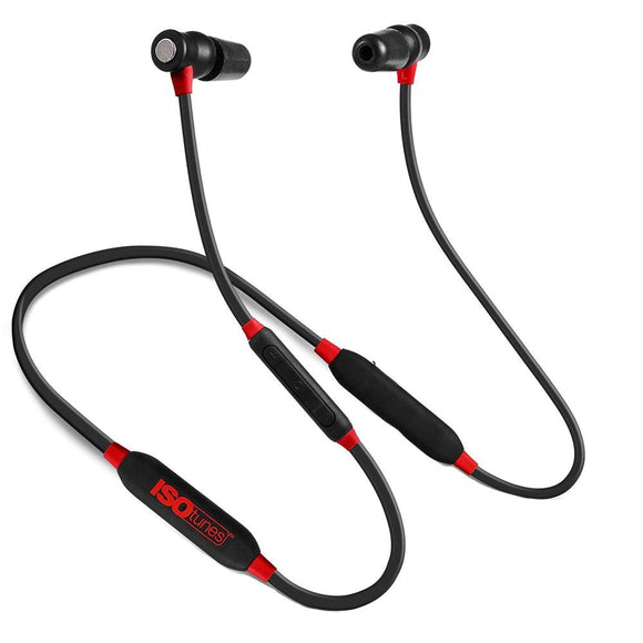 ISOtunes XTRA 2.0 EN352 Bluetooth Høreværn - Sort / Rød