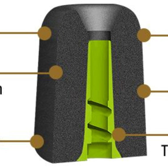 ISOtunes XTRA 2.0 EN352 Bluetooth Høreværn - Sort / Rød