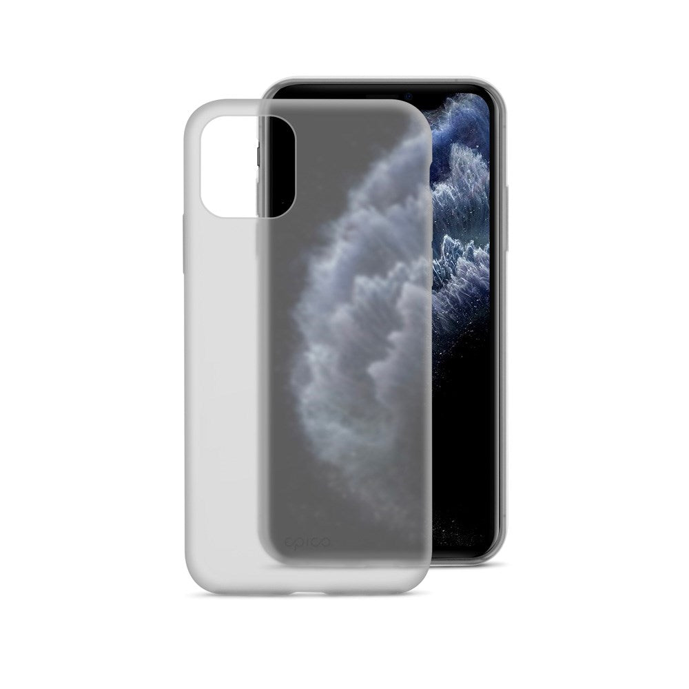 iPhone 11 Pro Epico Silikone Cover - Gennemsigtig / Sort