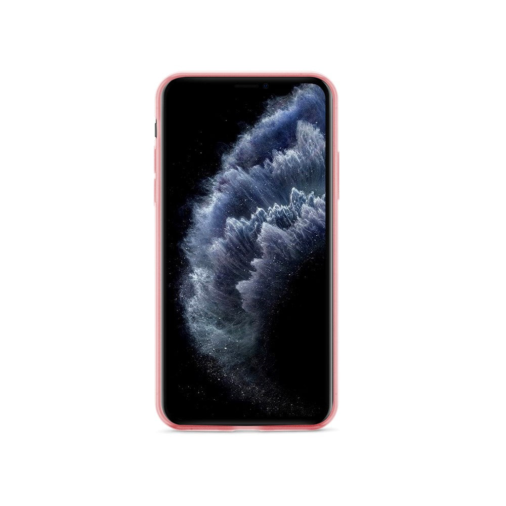 iPhone 11 Pro Epico Silikone Cover - Gennemsigtig / Rød