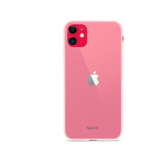 iPhone 11 Epico Silikone Cover - Gennemsigtig / Hvid
