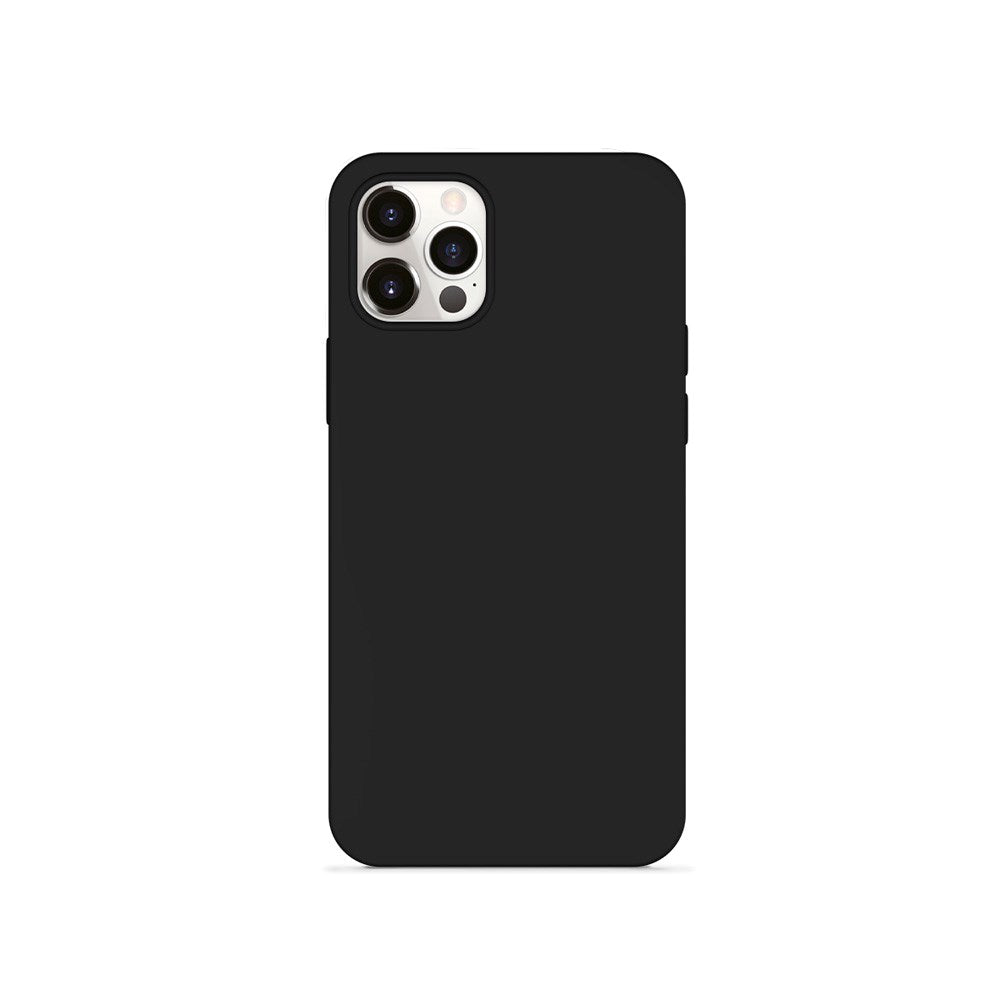 iPhone 12 / 12 Pro Epico Mag+ Silikone Cover - MagSafe Kompatibel - Sort