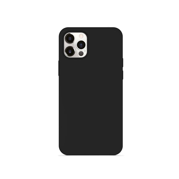 iPhone 12 / 12 Pro Epico Mag+ Silikone Cover - MagSafe Kompatibel - Sort