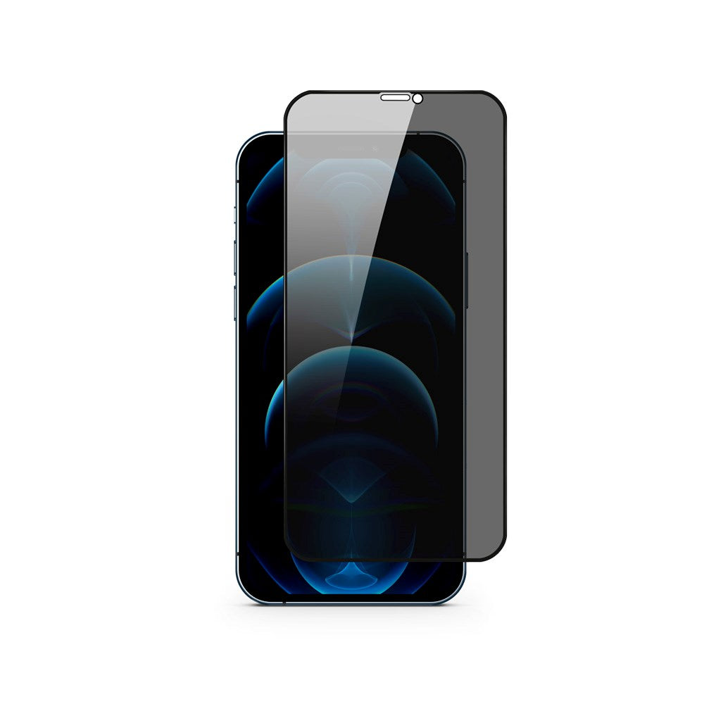iPhone 12 Mini Epico Edge to Edge Privacy Skærmbeskyttelsesglas - Gennemsigtig