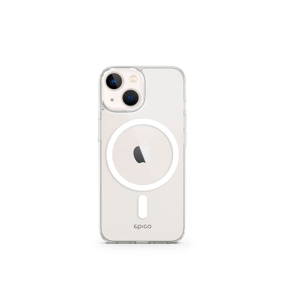 iPhone 13 Mini Epico Mag+ Hero Cover - MagSafe Kompatibel - Gennemsigtig