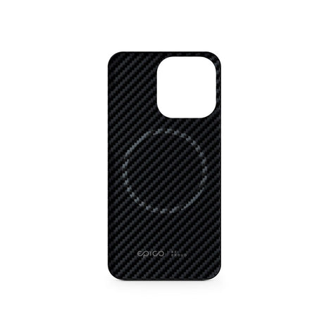 iPhone 13 Pro Epico Mag+ Carbon Cover - MagSafe Kompatibel - Sort