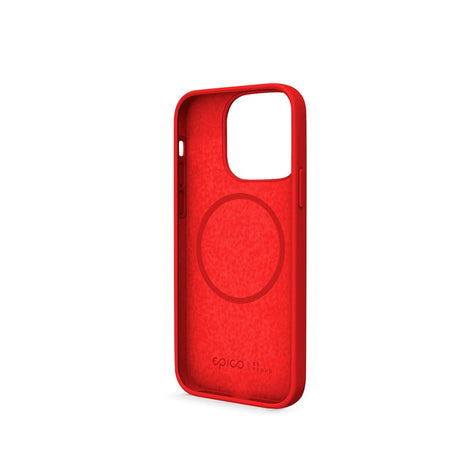 iPhone 13 Pro Epico Mag+ Silikone Cover - MagSafe Kompatibel - Rød