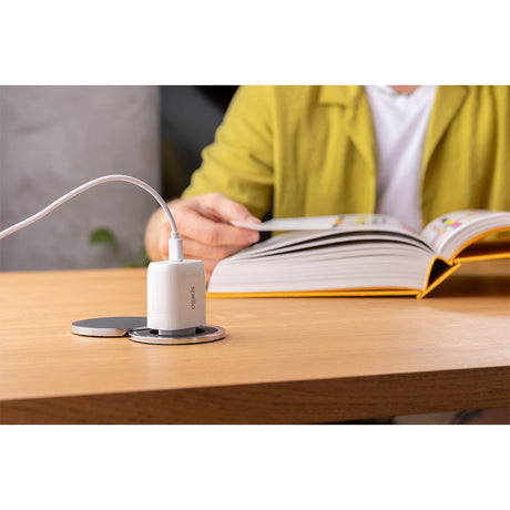 Spello 20W PD Vægoplader m. USB-C - Hvid
