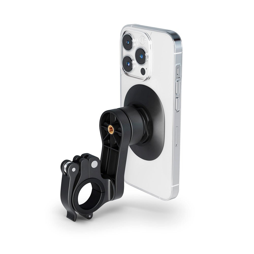 Spello Smart Lock Bike Mount - Universal Mobilholder til Cykel - Sort