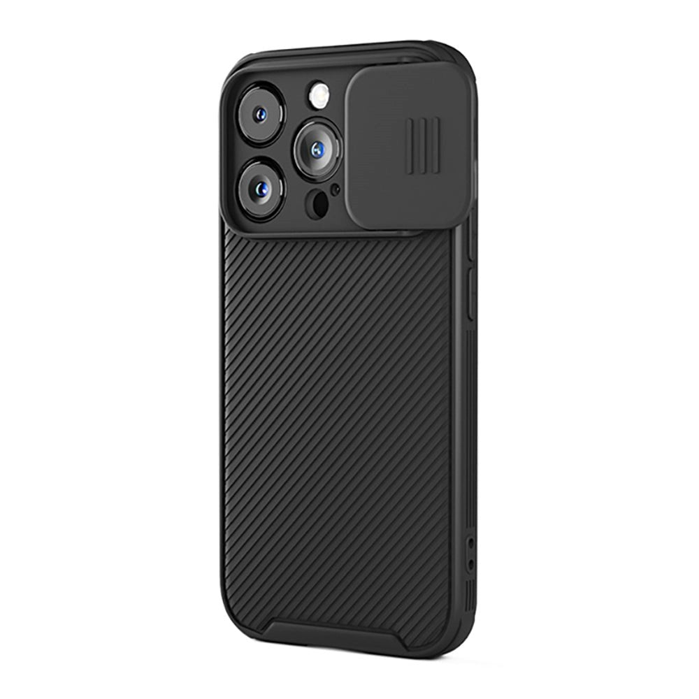 Spello iPhone 15 Durable Magnetic Case m. Cam Slider - MagSafe Kompatibel - Sort