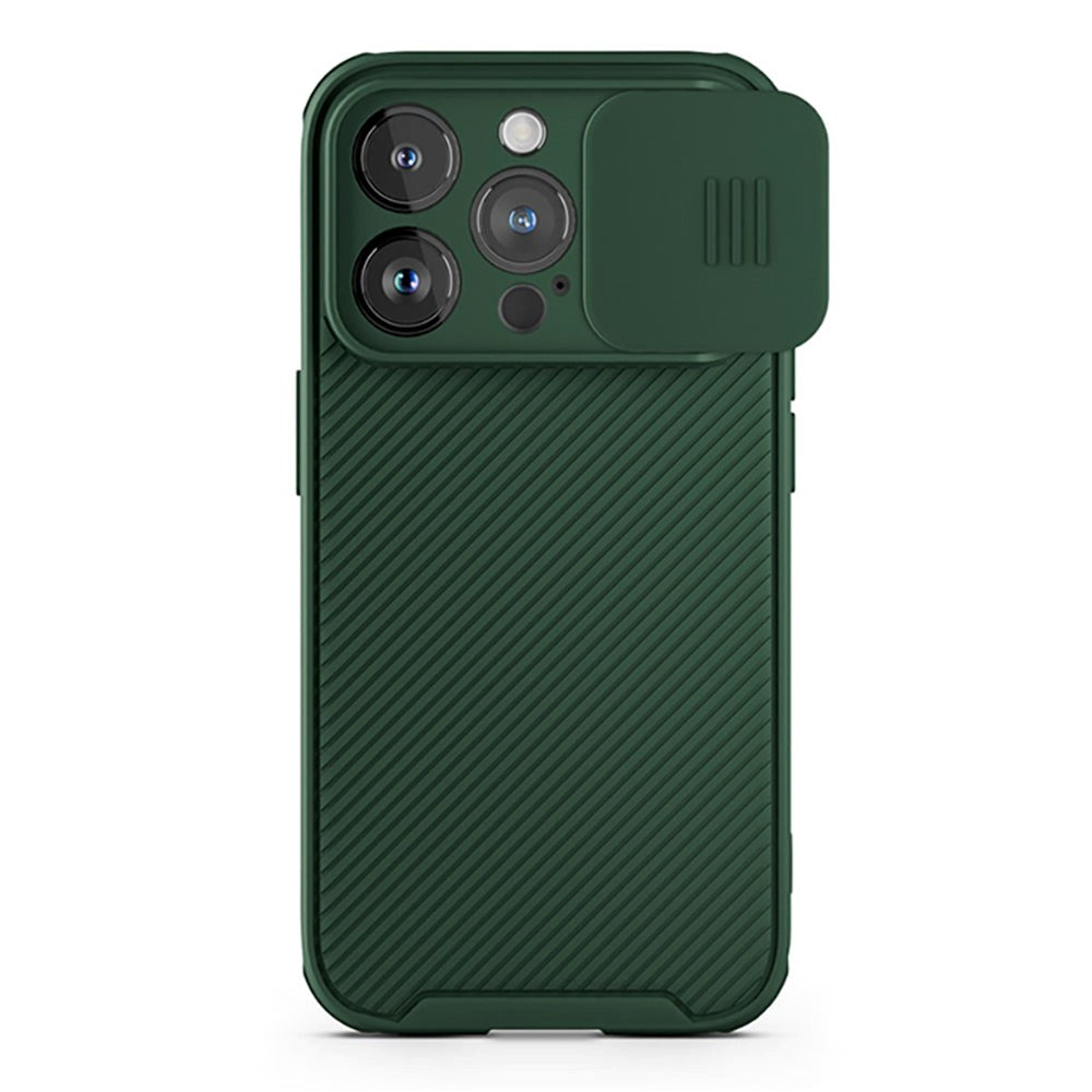 Spello iPhone 15 Durable Magnetic Case m. Cam Slider - MagSafe Kompatibel - Grøn