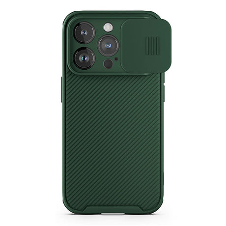 Spello iPhone 15 Durable Magnetic Case m. Cam Slider - MagSafe Kompatibel - Grøn