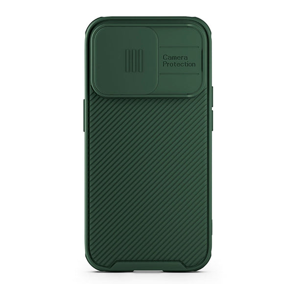 Spello iPhone 15 Pro Durable Magnetic Case m. Cam Slider - MagSafe Kompatibel - Grøn