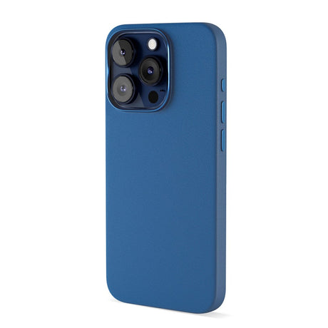 Epico iPhone 15 Pro Mag+ Leather Case - MagSafe Kompatibel - Blå
