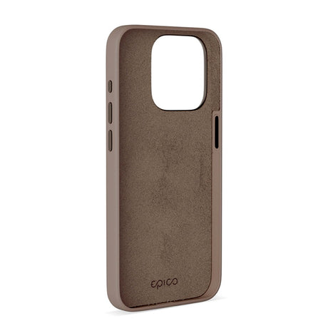 Epico iPhone 15 Pro Max Mag+ Leather Case - MagSafe Kompatibel - Sand